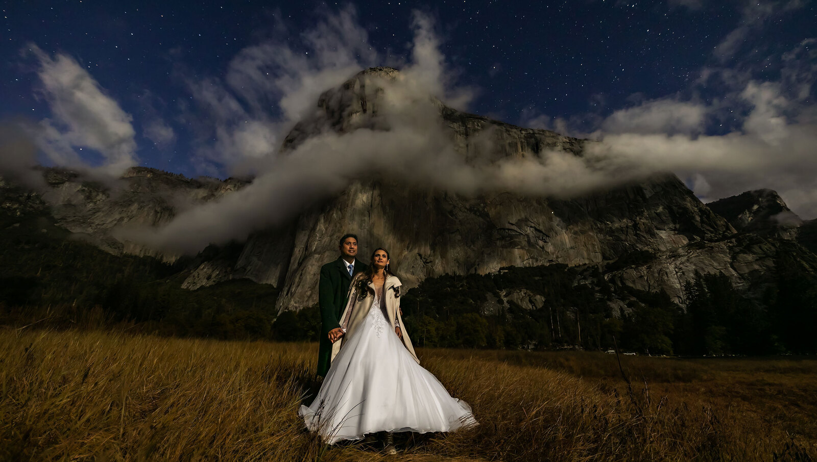 Yosemite adventure elopement wedding photographer.