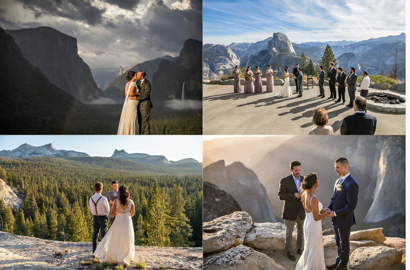 wedding couples in Yosemite